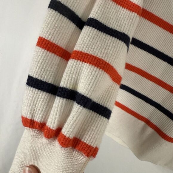 Maeve by Anthropologie Sweater Women's Small Turtleneck Striped Long Sleeve - Picture 14 of 15